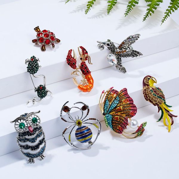 enamel crystal tortoise owl butterfly brooches female insect animal brooch pin for women fashion jewelry clothes accessoriesdio chan contact, Gray
enamel crystal tortoise owl butterfly brooches female insect animal brooch pin for women fashion jewelry clothes accessoriesdio chan contact, Gray