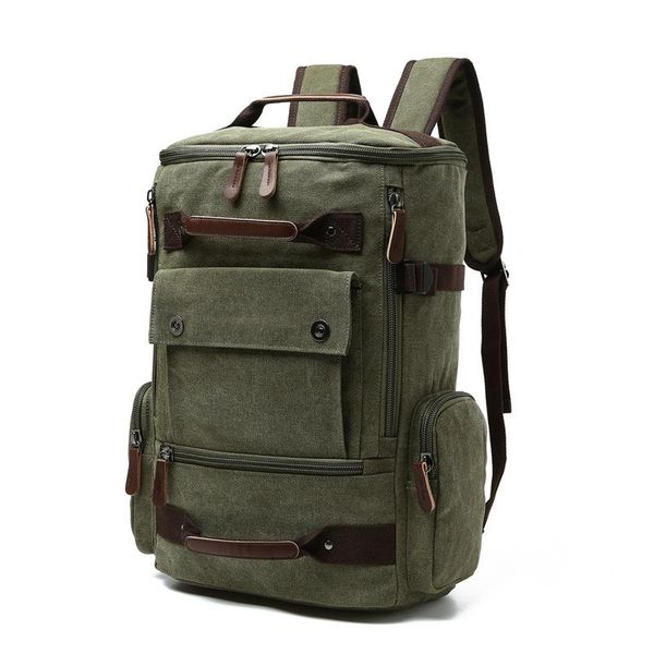 backpack simple men's large capacity multifunctional retro canvas knapsack fashion travel rucksack computer school bags
backpack simple men's large capacity multifunctional retro canvas knapsack fashion travel rucksack computer school bags