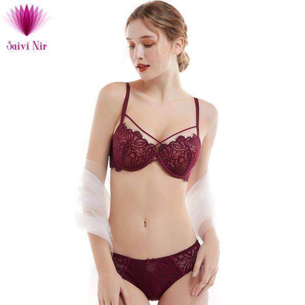bras sets girls underwear gathered lace bra summer french set ultra thin and panty lingerie plus size, Red;black
bras sets girls underwear gathered lace bra summer french set ultra thin and panty lingerie plus size, Red;black