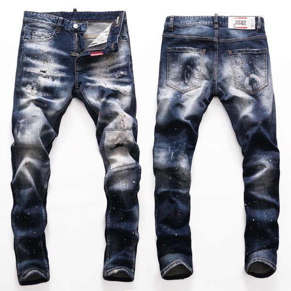 men's jeans hole 22021d pants locomotive italian luxury tight motorcycle car pull jeansd2, Blue
men's jeans hole 22021d pants locomotive italian luxury tight motorcycle car pull jeansd2, Blue