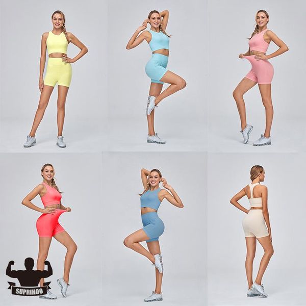 yoga outfit set women sportswear high waist seamless leggings gym clothing track suit sleeveless shorts for fitness sports
yoga outfit set women sportswear high waist seamless leggings gym clothing track suit sleeveless shorts for fitness sports