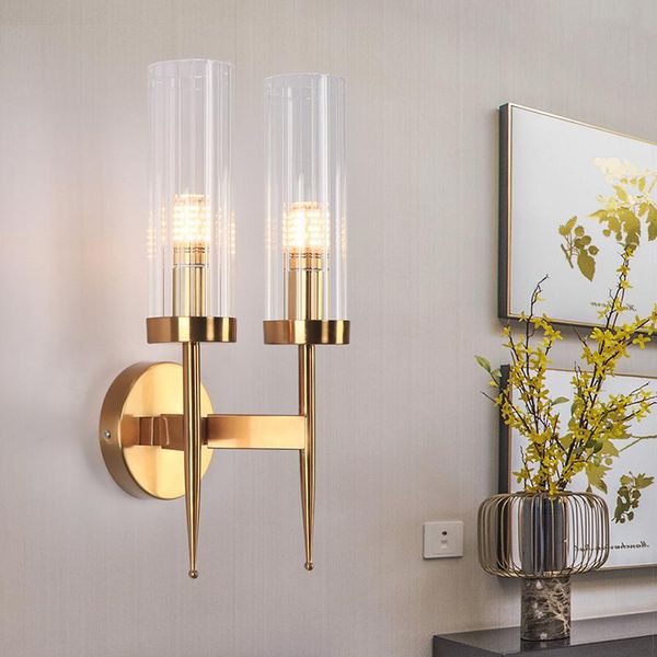 wall lamp modern double head gold sconces tube glass shade corridor light fixuture living room bedside bathroom led
wall lamp modern double head gold sconces tube glass shade corridor light fixuture living room bedside bathroom led