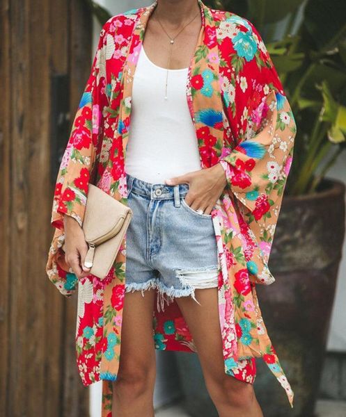 new style 2021 womens long sleeve bohemian floral casual loose long blouse kimono cardigan flare sleeve print thin shirt, White
new style 2021 womens long sleeve bohemian floral casual loose long blouse kimono cardigan flare sleeve print thin shirt, White