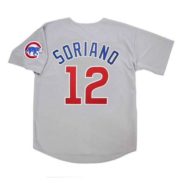 stitched custom alfonso soriano grey road jersey w/ team patch add name number baseball jersey, Black
stitched custom alfonso soriano grey road jersey w/ team patch add name number baseball jersey, Black