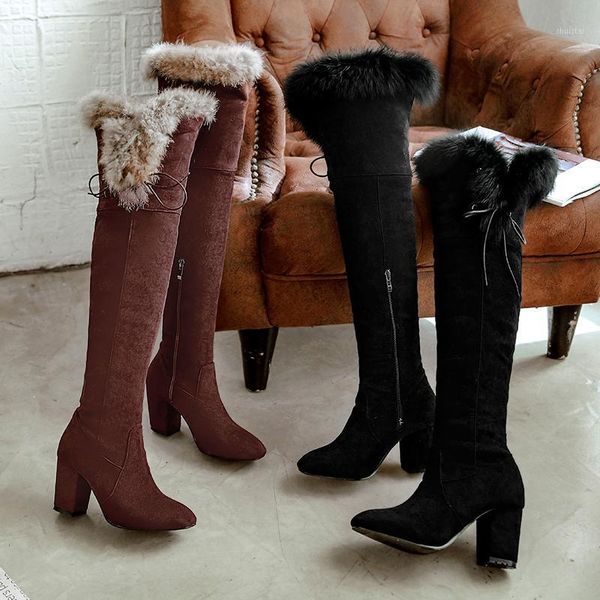 boots high heels shoes woman snow 2021 winter warm women over the knee riding motorcycle1, Black
boots high heels shoes woman snow 2021 winter warm women over the knee riding motorcycle1, Black