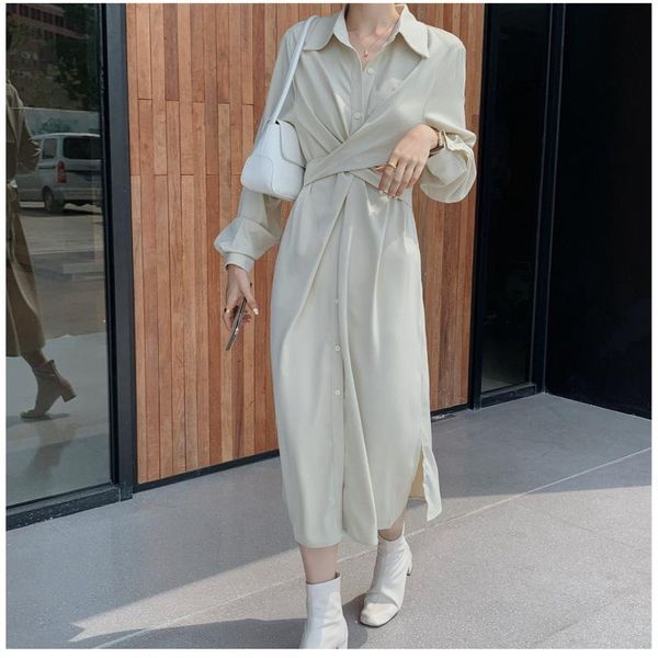 casual dresses elegant style ladiies flattering cross over front spring long dress female cloths wholesale, Black;gray
casual dresses elegant style ladiies flattering cross over front spring long dress female cloths wholesale, Black;gray