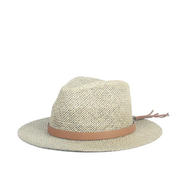 stingy brim hats fashion raffia straw summer women men travel beach sun hat elegant lady fedora wide panama sunbonnet sunhat size 56-58cm, Blue;gray
stingy brim hats fashion raffia straw summer women men travel beach sun hat elegant lady fedora wide panama sunbonnet sunhat size 56-58cm, Blue;gray