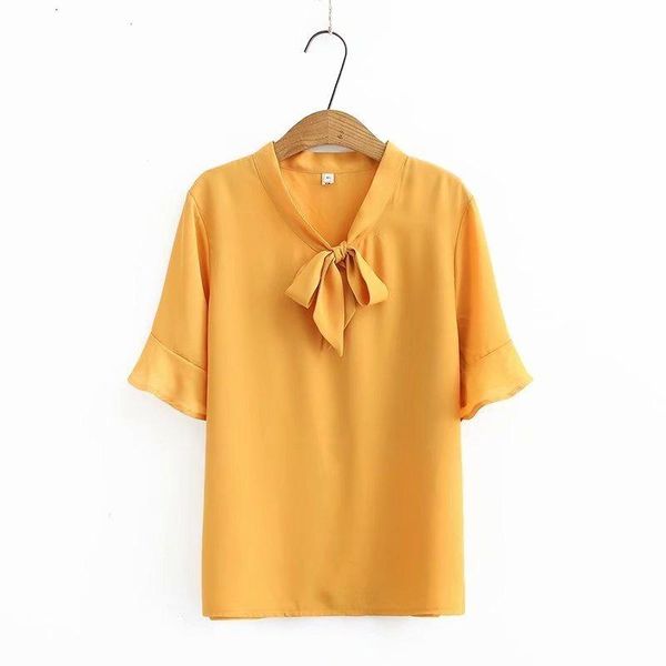 plus size t-shirt women's short sleeve chiffon blouse ladies solid simple a-line oversized officewear blusas, Black
plus size t-shirt women's short sleeve chiffon blouse ladies solid simple a-line oversized officewear blusas, Black