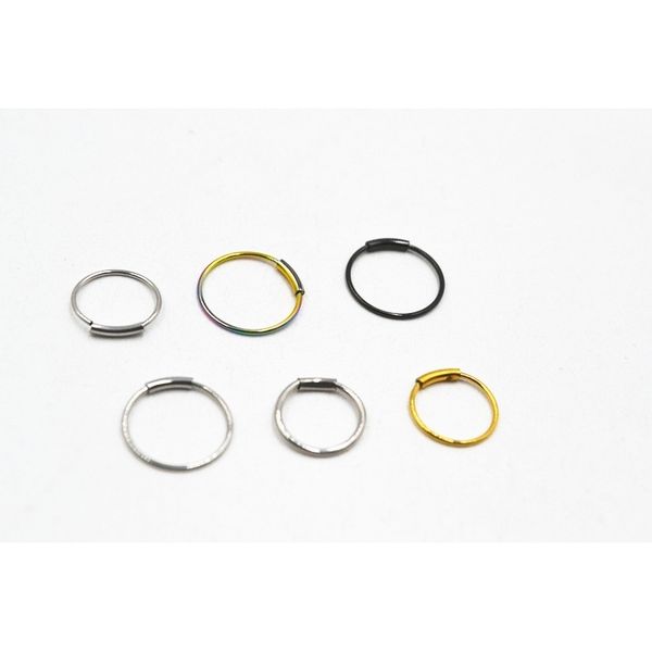 60pcs/lot stainless steel open nose tragus cartilage hoop ring lip/earring helix rings body piercing, Silver
60pcs/lot stainless steel open nose tragus cartilage hoop ring lip/earring helix rings body piercing, Silver