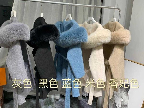 women's trench coats manufacturers selling large female collars double face cashmere jackets with hoodie fur coat qiu dong eu3o, Tan;black
women's trench coats manufacturers selling large female collars double face cashmere jackets with hoodie fur coat qiu dong eu3o, Tan;black