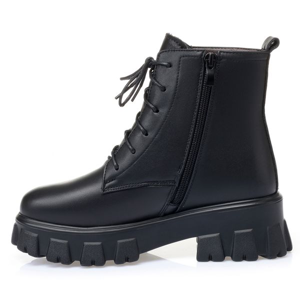 winter genuel leather martin boots women wool short boots thick-soled ankle boots lady mother non-slip shoes 858, Black
winter genuel leather martin boots women wool short boots thick-soled ankle boots lady mother non-slip shoes 858, Black