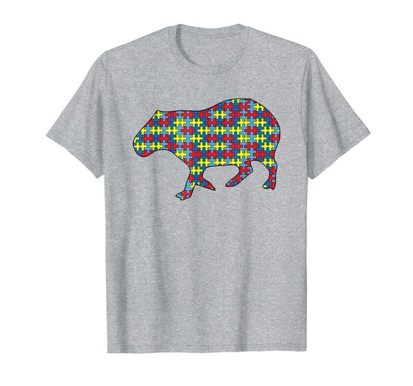 capybara autism awareness kids mammal puzzle day mom gift t-shirt, White;black
capybara autism awareness kids mammal puzzle day mom gift t-shirt, White;black