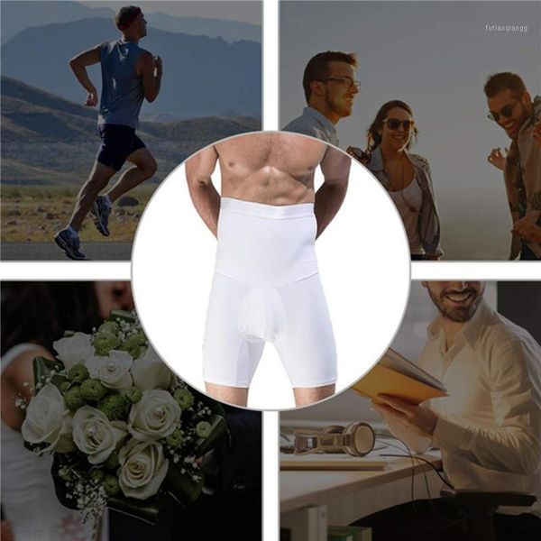 underpants man control panties boxer briefs firm slim high waist trainer bodysuit contour body shaper fit for male, Black;white 
underpants man control panties boxer briefs firm slim high waist trainer bodysuit contour body shaper fit for male, Black;white