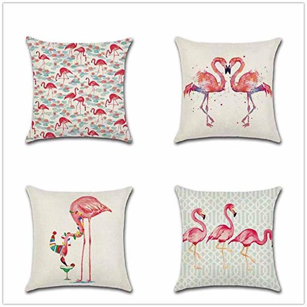 cushion/decorative pillow home decorative throw covers flamingos pattern cotton linen cushion 18 x inch
cushion/decorative pillow home decorative throw covers flamingos pattern cotton linen cushion 18 x inch