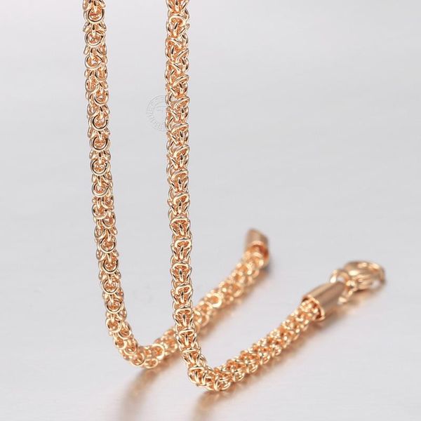 pendant necklaces fashion 585 rose gold necklace for women men popcorn weaving link chain elegant wedding jewelry cn45, Silver
pendant necklaces fashion 585 rose gold necklace for women men popcorn weaving link chain elegant wedding jewelry cn45, Silver