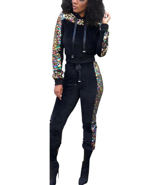 women's tracksuits fashion sequins leisure two sets spring and autumn (pullover jacket + trousers) suit college style, Gray
women's tracksuits fashion sequins leisure two sets spring and autumn (pullover jacket + trousers) suit college style, Gray
