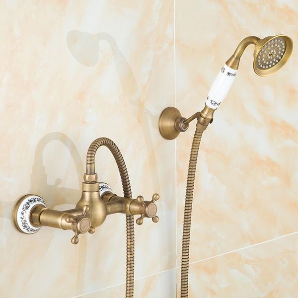 shower faucets bathtub faucets antique brass bathroom faucet wall mounted bath faucet with hand shower set
shower faucets bathtub faucets antique brass bathroom faucet wall mounted bath faucet with hand shower set