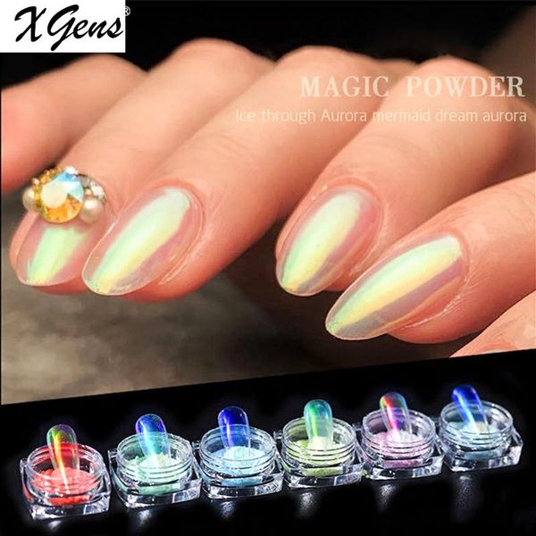 nail glitter xgens magic rainbow ice transparent mirror glitters powder auroras chameleonic polish design art decorations, Silver;gold
nail glitter xgens magic rainbow ice transparent mirror glitters powder auroras chameleonic polish design art decorations, Silver;gold