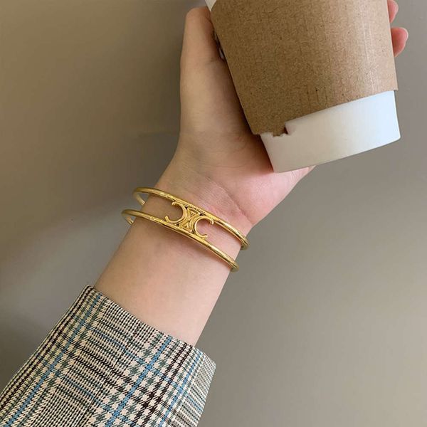 hbp fashion cool style simple c-word brass gilded fashionable folding band temperament versatile ring bracelet girl, Silver
hbp fashion cool style simple c-word brass gilded fashionable folding band temperament versatile ring bracelet girl, Silver