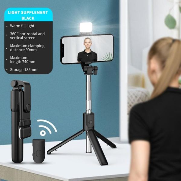 smart home control aluminum alloy wireless bluetooth selfie stick expandable mini tripod foldable handheld monopod with led fill light
smart home control aluminum alloy wireless bluetooth selfie stick expandable mini tripod foldable handheld monopod with led fill light