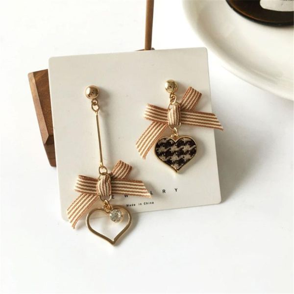 dangle & chandelier fashion heart-shaped earrings femininity contracted asymmetric bowknot jewelry accessories, Silver
dangle & chandelier fashion heart-shaped earrings femininity contracted asymmetric bowknot jewelry accessories, Silver