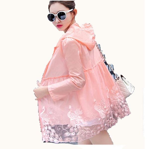 women's jackets spring summer breathable sun protection jacket hooded sunscreen coat small size perspective casual beach lady s-xl, Black;brown
women's jackets spring summer breathable sun protection jacket hooded sunscreen coat small size perspective casual beach lady s-xl, Black;brown