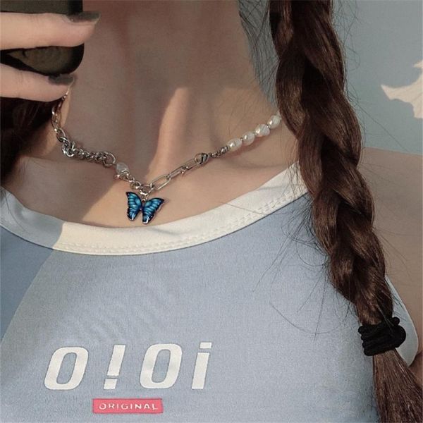chokers kpop harajuku goth punk pearl butterfly chains choker necklaces for women egirl bff street aesthetic accessories y2k jewelry, Golden;silver
chokers kpop harajuku goth punk pearl butterfly chains choker necklaces for women egirl bff street aesthetic accessories y2k jewelry, Golden;silver