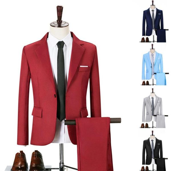 men's suits & blazers business solid jackets lapel single-breasted slim fit wedding pockets party comfy fashion casual suit, White;black
men's suits & blazers business solid jackets lapel single-breasted slim fit wedding pockets party comfy fashion casual suit, White;black