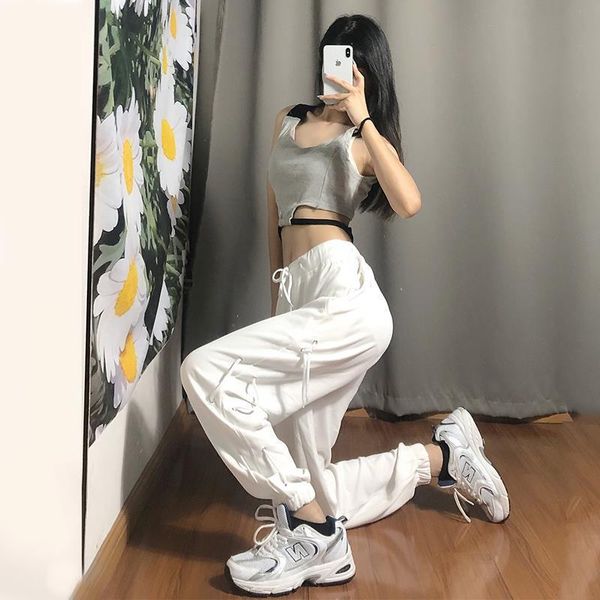 women's pants & capris women harajuku white sweat baggy korean fashion jogging sweatpants streetwear high waist joggers female trousers, Black;white
women's pants & capris women harajuku white sweat baggy korean fashion jogging sweatpants streetwear high waist joggers female trousers, Black;white