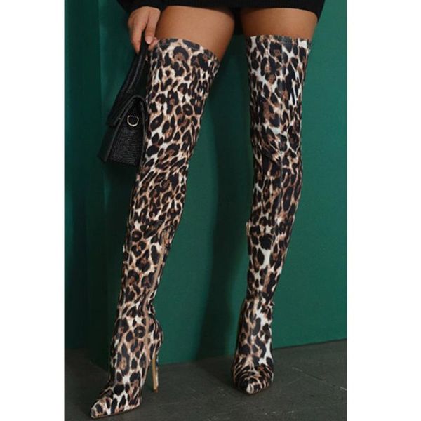 boots karin big size 34-43 female over the knee women leopard pointed toe thin high heels thigh shoes woman, Black
boots karin big size 34-43 female over the knee women leopard pointed toe thin high heels thigh shoes woman, Black
