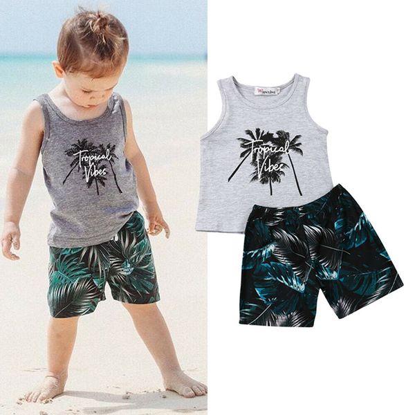 summer toddler baby boy 1-6y clothes sets coconut tree t-shirt +short pants outfit, White
summer toddler baby boy 1-6y clothes sets coconut tree t-shirt +short pants outfit, White