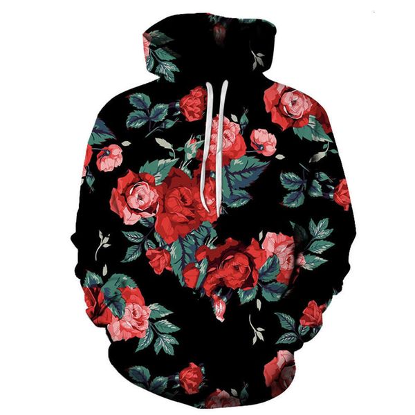 20213d printing new casual hooded men's sweater in spring and autumn of 2019winter, Black
20213d printing new casual hooded men's sweater in spring and autumn of 2019winter, Black