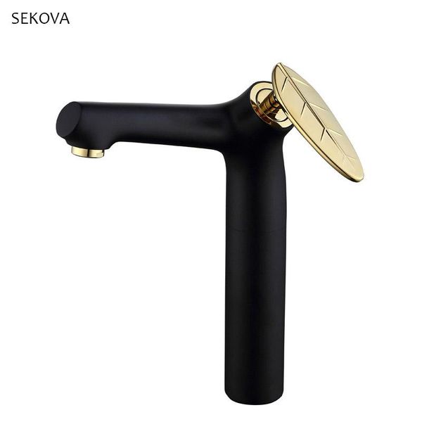 bathroom sink faucets leaf design single handle tall style faucet brass material basin water mixer golden plated & black paint
bathroom sink faucets leaf design single handle tall style faucet brass material basin water mixer golden plated & black paint