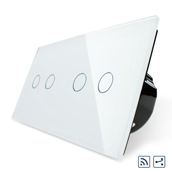 smart home control livolo eu standard touch switch 4 gang 2way remote , crystal glass panel,wall light switch, vl-c704sr-11/12
smart home control livolo eu standard touch switch 4 gang 2way remote , crystal glass panel,wall light switch, vl-c704sr-11/12