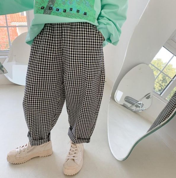 2021 new girls boys plaid long pants spring cotton fashion kids pants 3-8 t qm32, Blue
2021 new girls boys plaid long pants spring cotton fashion kids pants 3-8 t qm32, Blue