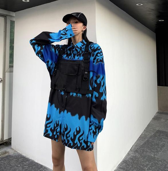 women's blouses & shirts focal20 streetwear blue flame print blouse shirt women summer casual loose long sleeve oversize hip hop top, White
women's blouses & shirts focal20 streetwear blue flame print blouse shirt women summer casual loose long sleeve oversize hip hop top, White
