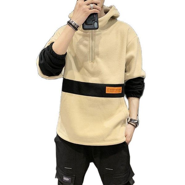men's hoodies & sweatshirts autumn winter men splicing long sleeve hooded sweatshirt outdoor casual fleece pullovers patchwork m-5xl, Black
men's hoodies & sweatshirts autumn winter men splicing long sleeve hooded sweatshirt outdoor casual fleece pullovers patchwork m-5xl, Black