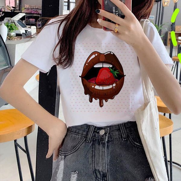 fashion mens casual sequins men red lip short sleeve vintage lips cool femme tee, White;black
fashion mens casual sequins men red lip short sleeve vintage lips cool femme tee, White;black