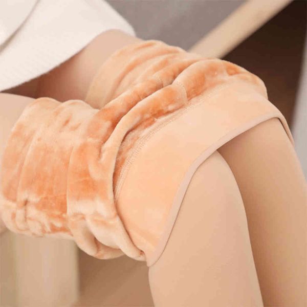 leggings winter plush thickened high waist bottomed pantyhose protection integrated, warm with lean color, Black
leggings winter plush thickened high waist bottomed pantyhose protection integrated, warm with lean color, Black