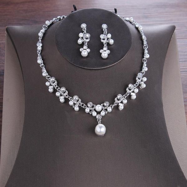 earrings & necklace zircon jewelry set african fashion for women jewelery, Silver
earrings & necklace zircon jewelry set african fashion for women jewelery, Silver