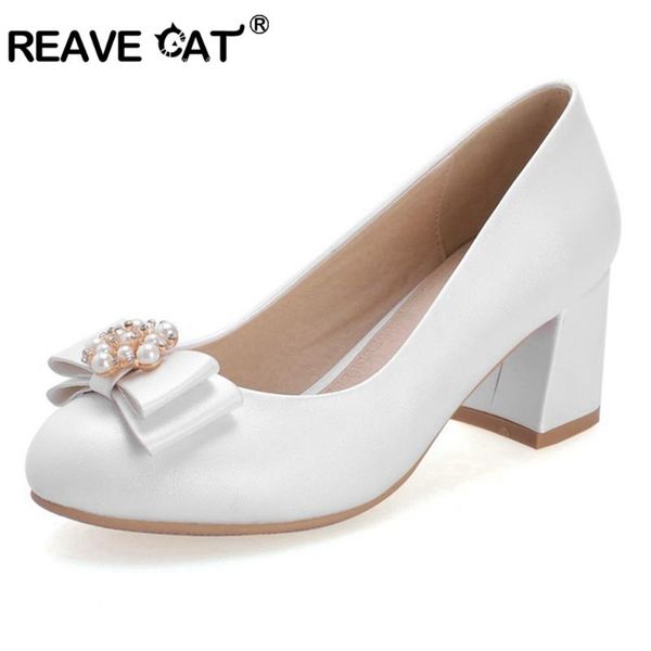 dress shoes reave cat women's pumps spring summer ladies single round toe bowtie zapatos de mujer pearl glitter blue pink a1616, Black
dress shoes reave cat women's pumps spring summer ladies single round toe bowtie zapatos de mujer pearl glitter blue pink a1616, Black