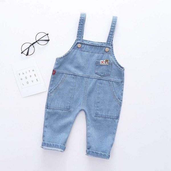 spring new fashion single piece boys and girls' jeans suspenders children's pants, Blue
spring new fashion single piece boys and girls' jeans suspenders children's pants, Blue