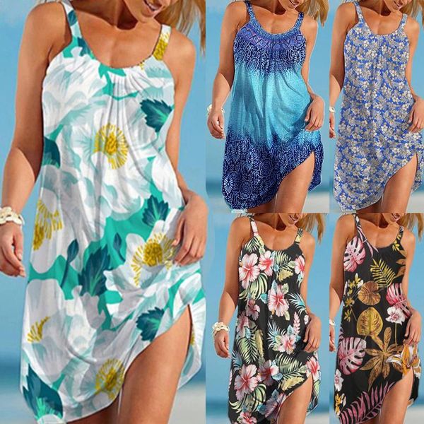 casual dresses vestidos women summer plus size floral print daily sleeveless vintage bohemian o-neck sling party dress ootd, Black;gray
casual dresses vestidos women summer plus size floral print daily sleeveless vintage bohemian o-neck sling party dress ootd, Black;gray