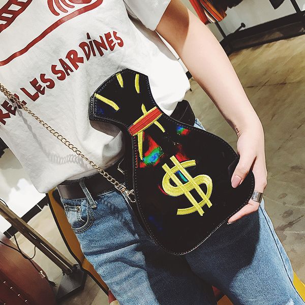 laser women shoulder bag cute dollar pattern embroidery clutch purse personality female messenger crossbody bag zd1609
laser women shoulder bag cute dollar pattern embroidery clutch purse personality female messenger crossbody bag zd1609