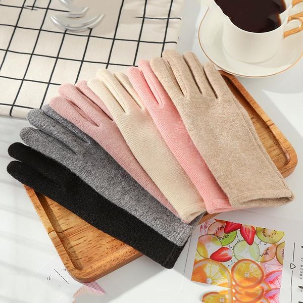 sports gloves imitate cashmere solid simple style women winter keep warm plus velvet inside thicken touch screen cycling mittens, Black
sports gloves imitate cashmere solid simple style women winter keep warm plus velvet inside thicken touch screen cycling mittens, Black