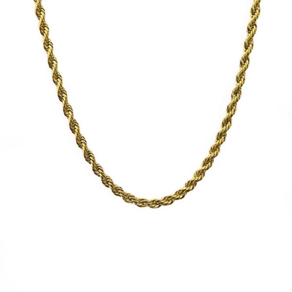 chains high-quality hip hop gold black color stainless steel 5mm rope chain men necklace women necklaces for jewelry gift, Silver
chains high-quality hip hop gold black color stainless steel 5mm rope chain men necklace women necklaces for jewelry gift, Silver