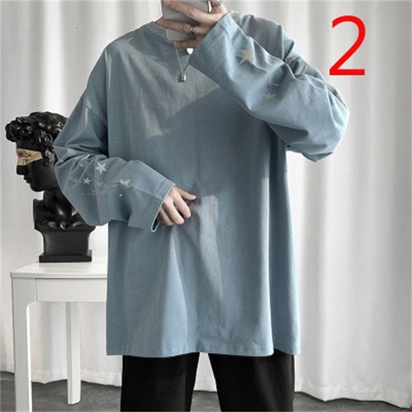 new 2021 autumn printed long-sleeved t-shirt men's trend korean version of the wild casual bottoming shirt orvw, White;black
new 2021 autumn printed long-sleeved t-shirt men's trend korean version of the wild casual bottoming shirt orvw, White;black