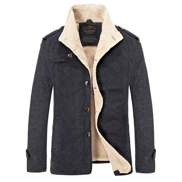 men's jackets slim stand collar winter keep warm coat breathable thicke with cashmere casual cotton, Black;brown
men's jackets slim stand collar winter keep warm coat breathable thicke with cashmere casual cotton, Black;brown
