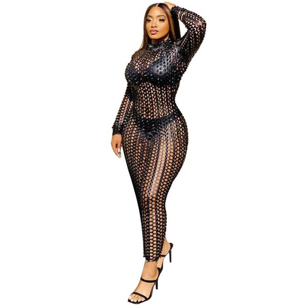 casual dresses mixinni m6629 design womens long sleeve cut out midi see through pary night club, Black;gray
casual dresses mixinni m6629 design womens long sleeve cut out midi see through pary night club, Black;gray