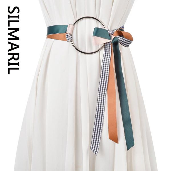belts fashion color blocking ladies belt sweet big ring knotted women all-match skirt decoration with ribbon for, Black;brown
belts fashion color blocking ladies belt sweet big ring knotted women all-match skirt decoration with ribbon for, Black;brown